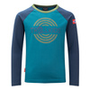 Bawełniany longsleeve bluzka z długim rękawem Trollkids Kids Preikestolen Longsleeve dla chłopca/dziewczynki (493-142)