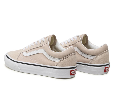 Buty sportowe damskie Vans Ood Skool sneakersy trampki beżowe (VN0005UFBQL1)