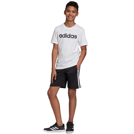 Spodenki dla dzieci adidas Essentials 3 Stripes Knit Short czarne (DV1796)