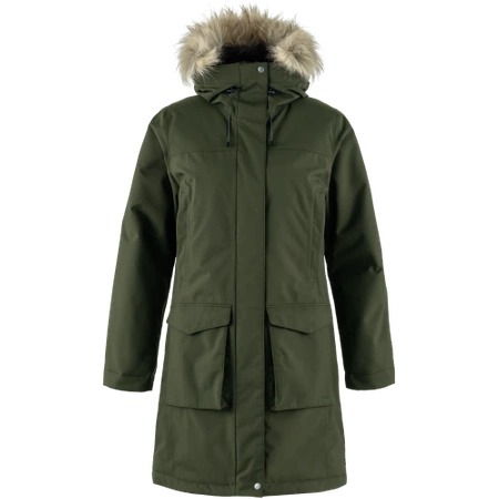 Kurtka ocieplana damska Fjällräven Nuuk Lite Parka W Deep Forest (F87161-662)