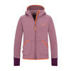 Kurtka polarowa dziecięca dla dziewczynki Trollkids Girls Saltfjord Jacket orchid/peach (528-226)