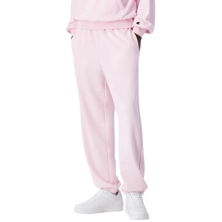 Spodnie damskie Champion Elastic Cuff Pants jasnoróżowe (117790 PS195)