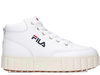 Sneakersy damskie Fila SANDBLAST L MID WMNS buty sportowe na platformie za kostkę białe  (10113771FG)