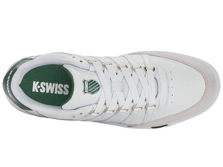 Sneakersy męskie K-Swiss SET PRO tenisówki skórzane białe (07933-904-M)