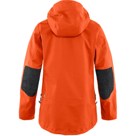 Kurtka softshell damska Fjällräven Bergtagen Eco-Shell Jacket W Hokkaido Orange (F86631-208)