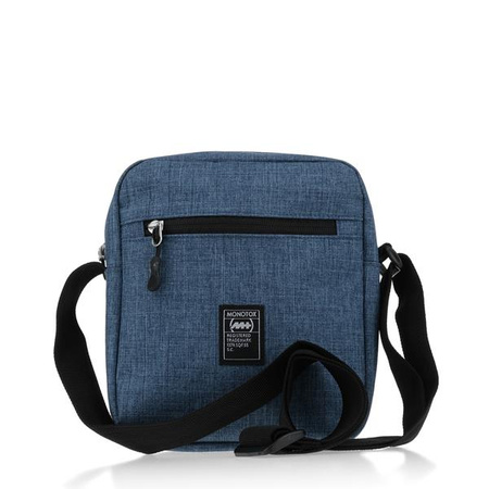 Torba unisex Monotox DAVE NAVY DENIM niebieska (MX20020)