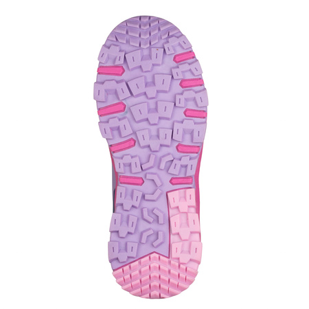 Buty hikingowe dziecięce dla chłopca/dziewczynki Trollkids Kids Sandefjord Hiker XT lilac/wild rose/mallow pink (664-118)