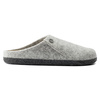 Kapcie męskie/damskie Birkenstock Zermatt Cozy Home Light Gray z wełnianego filcu regular szerokie (1015080)