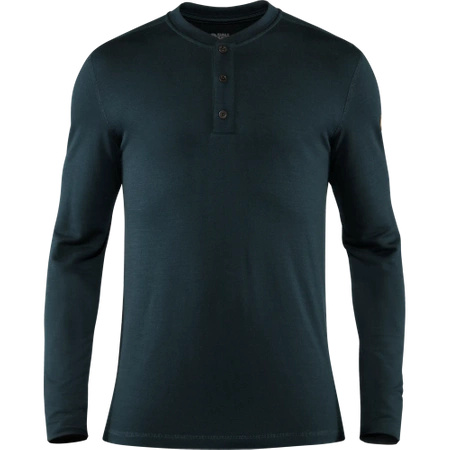 T-shirt męski Fjällräven Singi Merino Henley M Dark Navy (F81900-555)