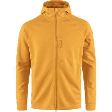 Polar męski Fjällräven Abisko Grid Fleece Hoodie M Mustard Yellow (F12600228-161)