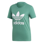 Damski T-shirt adidas Originals TREFOIL TEE zielony (FM3300)