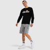 Wyprzedaż - Bluza sportowa męska Ellesse SL Succiso Sweatshirt Black streetwearowa męska czarna (SHC07930-011)