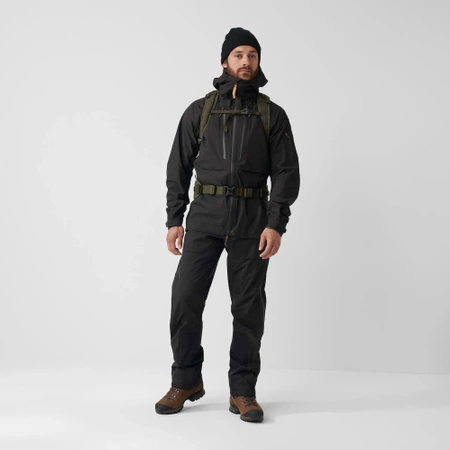 Spodnie męskie Fjällräven Keb Eco-Shell Trousers M Black (F82415-550)