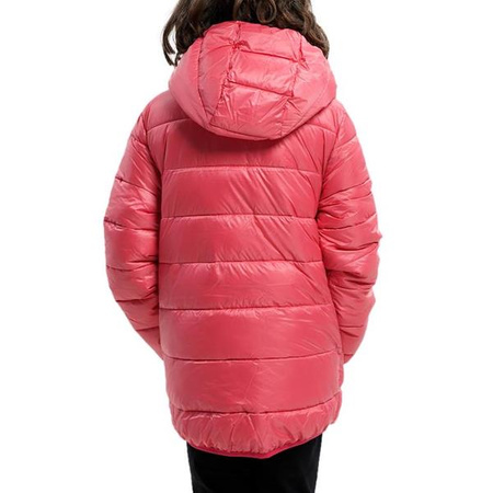 Kurtka Champion Legacy HOODED JACKET Różowy (306197PS171)