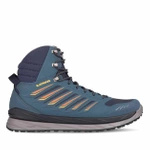 Buty trekkingowe Lowa AXOS GTX MID stahlblau/orange (310844 7920)