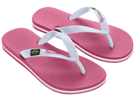 Wyprzedaż - Japonki dziecięce Ipanema Class Brasil różowe (80416-20700)