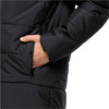 Wyprzedaż - Kurtka przejściowa męska Jack Wolfskin Deutzer Long JKT oddychający materiał czarna (1207451_6000)