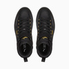 Sneakersy wysokie damskie Puma Karmen Mid buty na platformie z gładkiej skóry czarne (385857-02)
