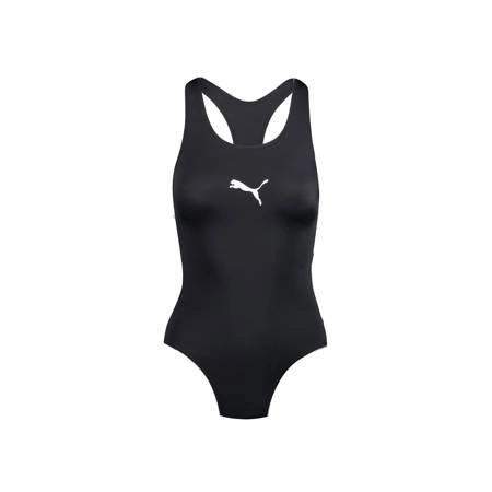 Strój kąpielowy damski Puma Swim Women's Racerback Swimsuit 1P czarny (907681-03)