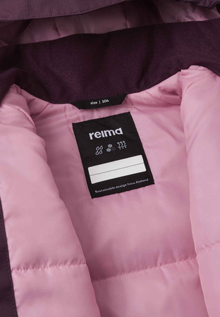 Wyprzedaż - Kurtka zimowa dziecięca Reima Reimatec Raisio Kids Unisex wodoodporna fioletowa (5100289A-4960)