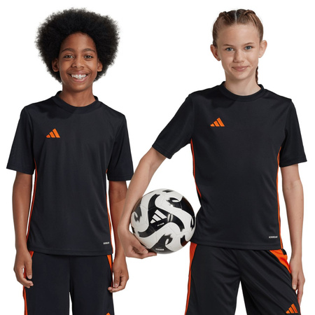 Koszulka dla dzieci adidas Tabela 23 Jersey czarna (JJ1156)