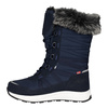 Buty zimowe dziewczęce Trollkids Girls Hemsedal Winter Boots XT wodoodporne granatowe (576-100)