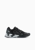 Sneakersy męskie EA7 Emporio Armani Crusher Distance Reflex buty sportowe czarne (X8X094-XK239-A120)