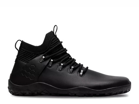 Buty męskie Vivobarefoot MAGNA LEATHER FG MENS OBSIDIAN Czarny (30908601)
