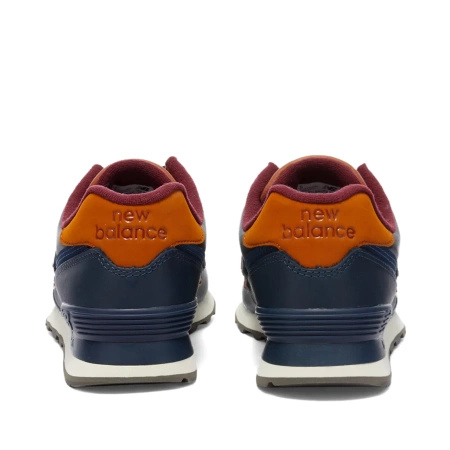 Sneakersy męskie New Balance ML574 lifestyle blue (ML574OMC)