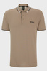 Koszulka Polo Boss Paddy Pro Light/Pastel Green regular fit beżowa (50469102-334)