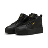 Sneakersy damskie Puma Karmen II Mid buty sportowe wysokie za kostkę czarne (397459-02)