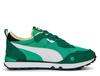 Sneakersy męskie Puma RIDER FV RETRO REWIND GRASSY GREEN buty sportowe zielone (390168-05)