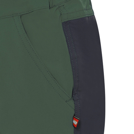Wyprzedaż - Spodnie trekkingowe dziecięce Lego Wear LWPARKER 201 outdoorowe turystyczne zielone (11010621/884)