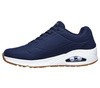 Wyprzedaż - Sneakersy męskie sportowe Skechers Uno Stand On Air amortyzacja niebieskie (52458-NVY)