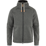 Polar męski Fjällräven Övik Fleece Hoodie M Dark Grey (F82252-030)