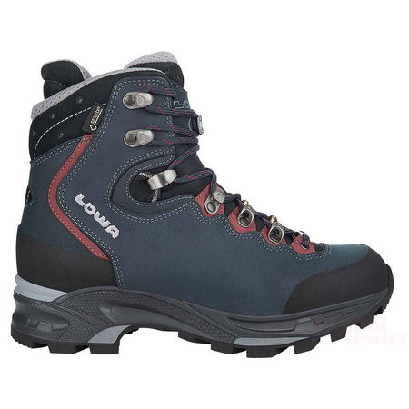 Buty trekkingowe damskie Lowa MAURIA GTX Ws Gore-Tex dark blue/burgundy gore-tex wodoodporne (220645 6747)