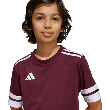 Koszulka dla dzieci adidas Squadra 25 bordowa (JC8667)