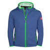 Kurtka polarowa dziecięca dla chłopca/dziewczynki Trollkids Kids Sogndal Jacket navy/green (334-100)