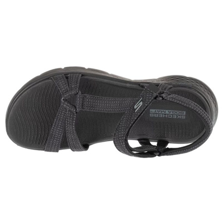 Skechers Go Walk Flex Sandal - Sublime 141451-BBK Czarne 37 (141451-BBK)