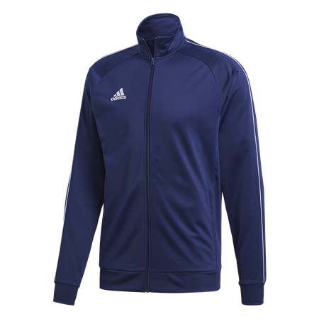 Bluza treningowa męska adidas Core 18 PES JKT dresowa sportowa granatowa (CV3563)