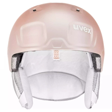 WADA! Kask narciarski dziecięcy Uvex Manic Pro rosegold mat junior (56/6/224/90)
