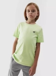 Koszulka dziecięca 4F green (4FJAW23TTSHM0795-42S)