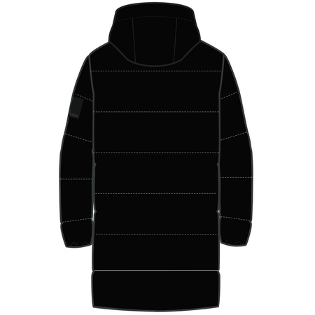 Wyprzedaż - Kurtka przejściowa męska Jack Wolfskin Deutzer Long JKT oddychający materiał czarna (1207451_6000)