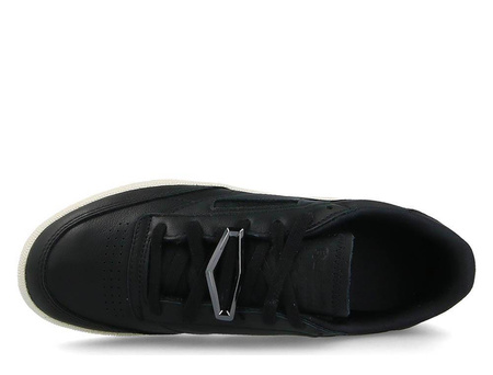 Wyprzedaż - Buty sportowe damskie czarne Reebok Club C 85 Hardware (BS9596)