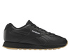 Buty sportowe męskie Reebok Glide sneakersy skórzane lifestylowe na co dzień czarne (GZ2324)