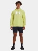 Bluza męska UNDER ARMOUR Rival Fleece Logo z kapturem limonkowa (1379758-743)