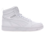 BUTY PUMA REBOUND V6 MID JR PUMA WHITE-C (39383105)