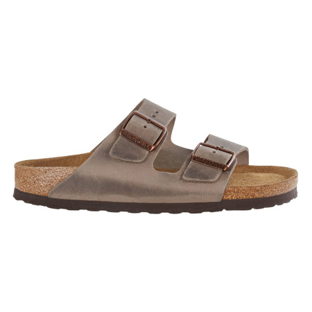 Klapki Birkenstock Arizona Soft Footbed Oiled Leather Tabacco Brown regular szerokie damskie/męskie (0552811)