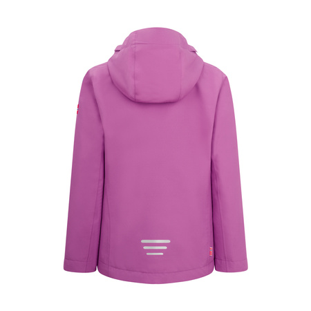 Kurtka przeciwdeszczowa dziecięca dla chłopca/dziewczynki Trollkids Kids Telemark Jacket mallow pink/papaya (390-242)