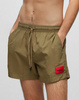 Kąpielówki na basen męskie Hugo Boss spodenki krótkie szorty na lato zielone (50469323-345)